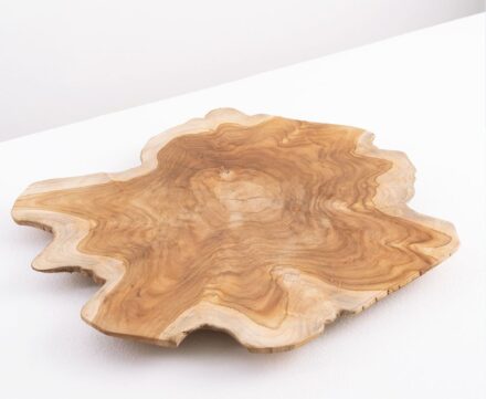 The Curvell Wooden Plate