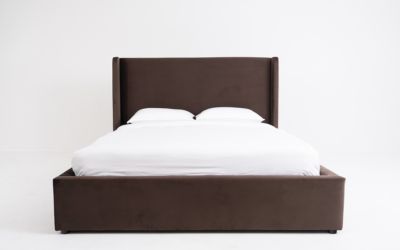 The Lusso Wing Bed | Fabric