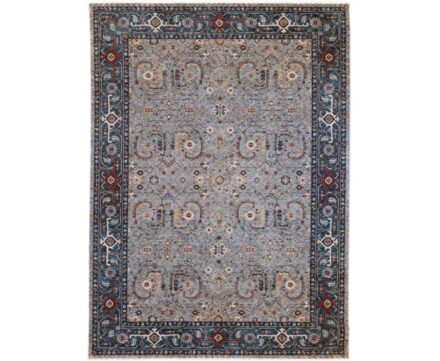 The Sovereign Rug in Blue Steel