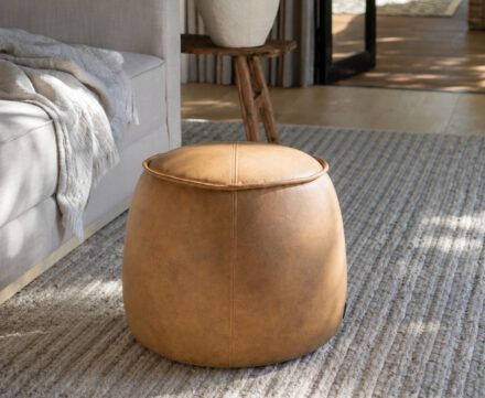 Leather Stool